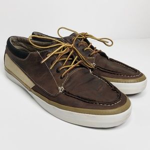 Vans Boat Shoe Leather Vintage